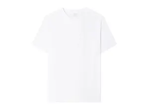 T-Shirts blancs surdimensionnés en coton biologique pour hommes, épais, 100% bambou peigné Supima Pima coton en vrac Premium