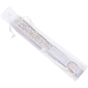 Abanicos Plegables de Bambú con Diseño de Amor, Impresión Personalizada, Elegantes y Grandes, Material Plástico Multiusos - Product Image 4