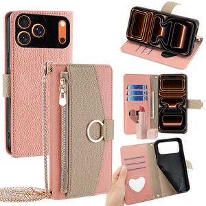 Funda de Lujo <span class=keywords><strong>para</strong></span> Teléfono Móvil con Correa Cruzada de Cuero <span class=keywords><strong>para</strong></span> <span class=keywords><strong>Mujer</strong></span>, Compatible con <span class=keywords><strong>iPhone</strong></span> 17, 16e, 16, 15 Pro, 14, 13, 12, 11, X, XS, 7, 8, 6, 6s Plus - Product Image 1