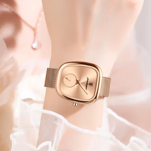 <span class=keywords><strong>Montre</strong></span> de luxe pour femmes <span class=keywords><strong>Poedagar</strong></span>, accessoires pour femmes, <span class=keywords><strong>montre</strong></span> étanche en acier inoxydable avec bracelet en maille, montres à quartz pour femmes - Product Image 5