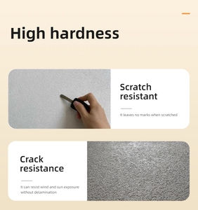 Revêtement texturé imperméable à l'eau <span class=keywords><strong>Peinture</strong></span> Gamazine idéale pour la <span class=keywords><strong>salle</strong></span> <span class=keywords><strong>de</strong></span> <span class=keywords><strong>bain</strong></span>, la cuisine, les murs <span class=keywords><strong>de</strong></span> balcon <span class=keywords><strong>Peinture</strong></span> étanche à l'humidité et résistante à la <span class=keywords><strong>moisissure</strong></span> - Product Image 5