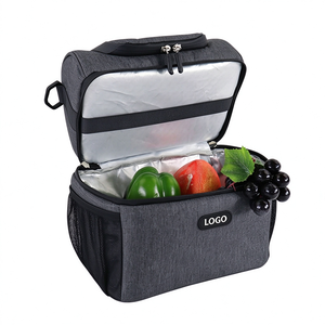Lonchera Térmica Aislada Portátil y Económica, Bolsa de Almacenamiento de Alimentos Impermeable de Poliéster con Cierre de Cremallera - Product Image 3
