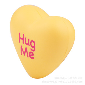 Pu <b>Foam</b> Heart Stress Relief Toy Valentine'S Day Decor <b>Craft</b> Gift - Product Image 4