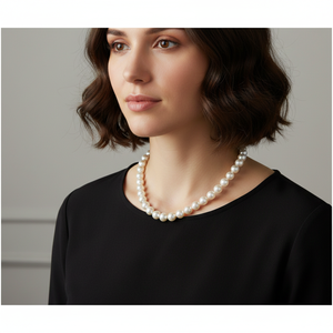 Elegante Collar de Cuentas de Resina Vintage Hecho a Mano, Joyería Artesanal Premium, Regalo para Bodas y Ocasiones Especiales - Product Image 2