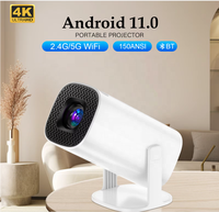 Popular P30 Android 11 WiFi 6 BT proyector portátil 4K Allwinner H713 Smart Mini Home Cinema niños Juego regalo proyector