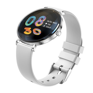 สมาร์ทวอทช์ผู้หญิง KM85 หน้าจอ AMOLED 1.43 นิ้ว รุ่นปี 2025 บางเบา วัดอัตราการเต้นของหัวใจ รองรับการโทรผ่านบลูทูธ - Product Image 1