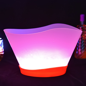 Vendita calda led secchiello per il ghiaccio, secchiello per il ghiaccio led holder, birra accendono secchiello per il ghiaccio - Product Image 3