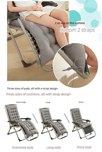 Fauteuil inclinable personnalisé, fauteuil <span class=keywords><strong>à</strong></span> <span class=keywords><strong>bascule</strong></span>, <span class=keywords><strong>siège</strong></span> pour baie vitrée, chaise de soleil d'extérieur, coussin, couleur unie, fibre de polyester, rembourrage en coton PP, cadeau - Product Image 6