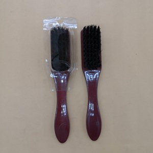 Cepillo para zapatos Qianshang con cerdas de pelo de cerdo y mango de plástico para limpiar calzado - Product Image 3