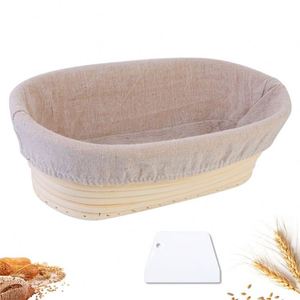 Préparateur Un <span class=keywords><strong>Banneton</strong></span> Levain Sans Doublure 8P Cadeau De Patisserie Couteau A <span class=keywords><strong>Pain</strong></span> Arc Kit Fait Maison Entree Au Bio Contenants - Product Image 5