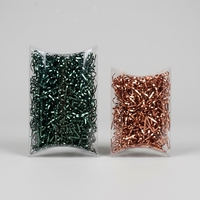 Boîte en plastique transparente jetable de haute qualité certifiée ISO14001/ISO9001, épaisseur 0,3 mm, avec crochet européen, pour cosmétiques et cadeaux