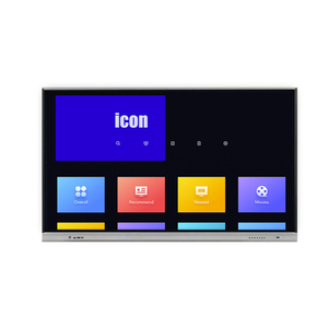 65 75 85 86 98 100 inç akıllı TV 4k ultra hd LED aydınlatmalı dokunmatik ekran akıllı tahta interaktif beyaz tahta - Product Image 2