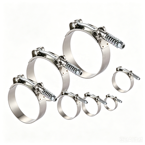 <span class=keywords><strong>Collier</strong></span> <span class=keywords><strong>de</strong></span> <span class=keywords><strong>serrage</strong></span> à ressort réglable en T, industriel, métallique, métrique, galvanisé, robuste, haute pression pour tuyau - Product Image 1
