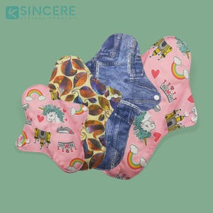Fabricant de serviettes hygiéniques en coton et bambou pour les menstruations Serviettes hygiéniques lavables et réutilisables pour femmes - Product Image 2