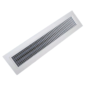 Équipement de ventilation à persienne en aluminium à double couche simple Registres Grilles <span class=keywords><strong>Grille</strong></span> à œufs Conception Protection contre la corrosion Porte <span class=keywords><strong>d</strong></span>'alimentation en air - Product Image 2