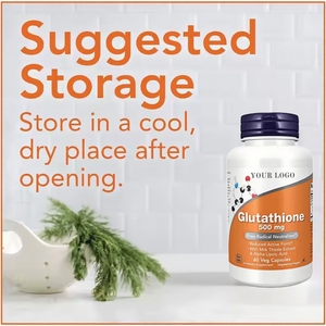 Yüksek kaliteli azaltılmış orijinal GSH lipozomal kızdırma kollajen 30000 vitamin c takviyesi l-glutatyon kapsül güzellik için - Product Image 2