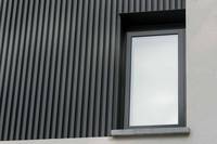 Revêtements muraux en bois composite extérieur, extrudés, creux, cannelés, WPC, pour façade, décoration de maison, panneau mural extérieur, classe de résistance au feu B1