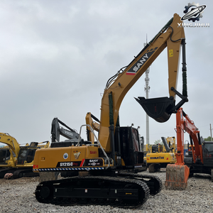 Excavadora de cadenas usada SANY 215, de segunda mano, marca original japonesa, 21.5 toneladas, excavadora de cadenas de tamaño mediano, excavadora usada. - Product Image 5