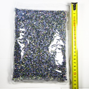 Cristales de Vidrio Ecológicos Yantuo, Planos, de 12 Facetas, para Fijación en Caliente, 14400 Piezas, Forma de Ojo de Caballo, 14mm, para Decoración de Uñas y Prendas - Product Image 1