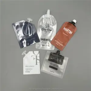 Bolsa de plástico para embalagem de amostras de cosméticos, saquinho personalizado com loção corporal, creme para os olhos, 1ml, 2ml, 3ml, 1,5g, 5g