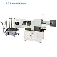 Machine de formage de fil de cintre automatique cnc métal ss
