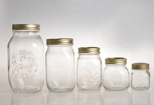 <strong>Wholesale</strong> 16oz Food Storage <strong>Jar</strong> Wide Mouth Glass <strong>32</strong> <strong>oz</strong> <strong>Mason</strong> <strong>Jar</strong> with Lid for Kitchen - Product Image 6