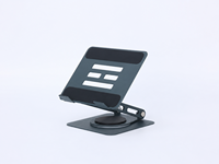 Support de tablette en alliage d'aluminium en gros, rotation à 360°, pliable, support de bureau pour iPad Pro Surface, prix d'usine OEM