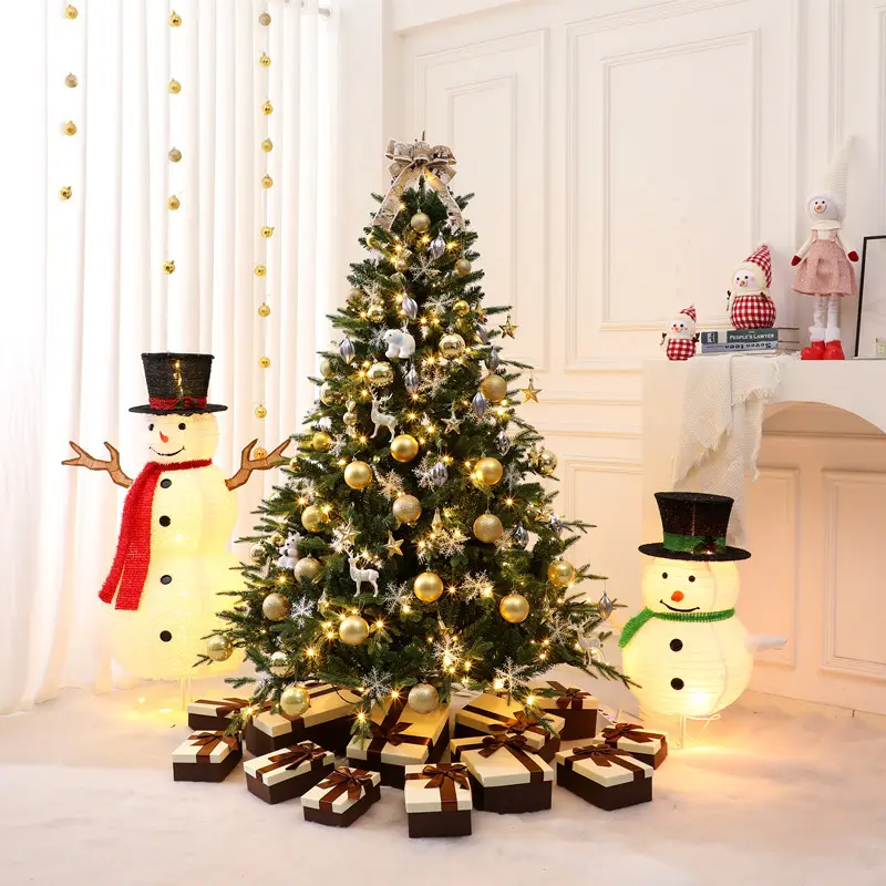 Christmas Tree Encryption Scene Layout 1.5/1.8/2.1m Decorative Package Luminous Household Large Tree YJEL0346