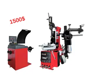 Workshop Automatic Lean Back Tyre Changer And Wheel Balancer Machine Tire Changing Machine And Tire Balancer