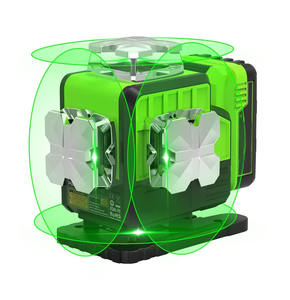 Huepar <span class=keywords><strong>P04CG</strong></span> 360 grados Horizontal Vertical 16 líneas Unidad de nivel láser 4D línea cruzada pared Tierra integrada - Product Image 1