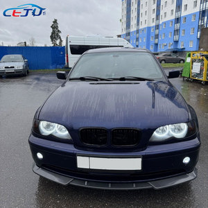 Kit Carrozzeria in ABS Nero Lucido, Spoiler Anteriore, Labbro Inferiore e Splitter per <span class=keywords><strong>BMW</strong></span> Serie 3 <span class=keywords><strong>E46</strong></span> 316i 318i <span class=keywords><strong>320i</strong></span> 325i 330i 2002-2005 - Product Image 3
