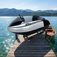 Jet ski électrique en fibre de verre Speedwave Mini Racing Speedboat 45 km/h 1 place 13 kW Batterie au lithium ternaire