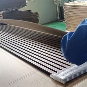 Panneaux Muraux Acoustiques en MDF Absorbant le Son Style Industriel Panneaux Composites en Bois Décoratifs pour Mur Extérieur - Product Image 3