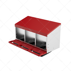 Cajas de anidación para gallinas ponedoras con bandejas desmontables - Product Image 4