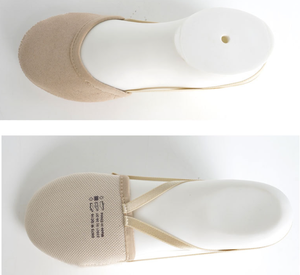 Scarpette da Danza Classica con Punta Aperta, Antiscivolo, Suola Divisa, per Adulti, Competizioni e Ginnastica - Product Image 4