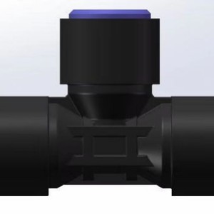 Raccord en T pneumatique pour tuyau d'air 14 mm, pièce automobile spécifique aux camions - Product Image 1