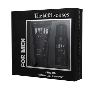 Nieuwe Aankomst Bad Set Voor Mannen-Heren Spa Cadeau Set,2 Stuks Mannen Body Wash Cadeau Set, Douchegel, Body Spray Verjaardagscadeaus Set Voor Mannen