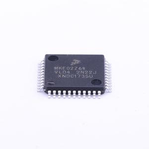 MCU de 32 bits KE02 ARM Cortex M0+ RISC, 64 KB de memoria Flash, 3.3V/5V, 44 pines LQFP, bandeja - Bandejas MKE02Z64VLD4 - Product Image 1