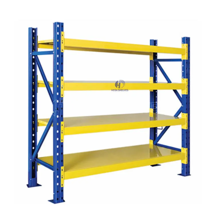 Heavy duty garage racking and shelving unit for warehouse shelf storage