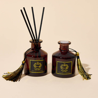 Ensemble diffuseur vide de parfum d'huiles essentielles sans feu pour hôtel, parfum de luxe, désodorisant pour la maison