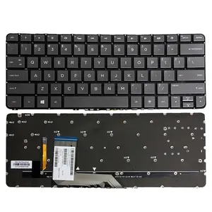 US English laptop keyboard For HP Spectre x360 13-4000 13-4100 13-4200 13T-4000 backlit without frame Notebook keyboard