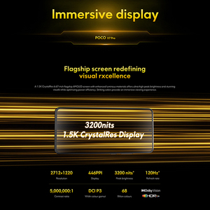 Versione Globale POCO X7 Pro 5G Smartphone Dimensity 8400-Ultra 6.67'' 1.5K AMOLED 120Hz 6000mAh Ricarica 90W Fotocamera 50MP con <span class=keywords><strong>OIS</strong></span> - Product Image 5