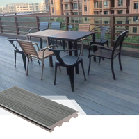 Hochdichte Holz-Kunststoff-Verbundplatten für Garten-Schwimmbäder, Fabrik-Großhandel WPC-Terrassendielen, Brückenprofil