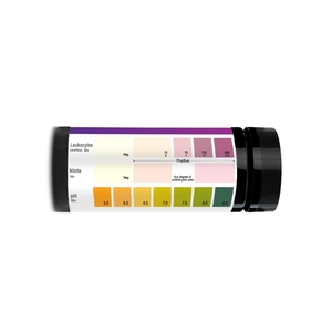 Bandelettes de test de <span class=keywords><strong>pH</strong></span> anti-interférence VC de qualité professionnelle, 100 bandelettes, test d'infection <span class=keywords><strong>urinaire</strong></span> (UTI), résultats rapides en 60 secondes - Product Image 3