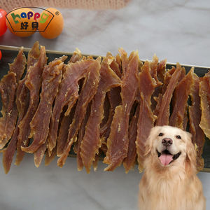 מפעל סיטונאי כלב טבעי מטפל עוף/ברווז צ 'רקי רך צ' רקי בריא חלבון גבוה עבור חיות מחמד בכמויות גדולות שיבולת שועל זמין - Product Image 1