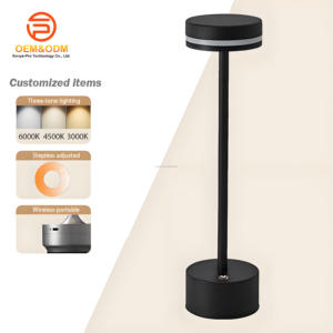 2025 OEM senya-pro Nâu bàn khách sạn Kim loại gỗ cạnh giường ngủ mặt trăng năng lượng mặt trời lampe nhà sản xuất ánh sáng ban đêm <span class=keywords><strong>LED</strong></span> đứng bàn đèn bàn - Product Image 6