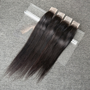 ผมเวียดนามแท้แบบตรง 2x6 พร้อมเชือกผูกปิดหน้าผาก 100% ผมมนุษย์บริสุทธิ์ เรียบลื่น ระบายอากาศได้ดี สวมใส่สบาย - Product Image 4