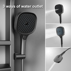 Système de <span class=keywords><strong>douche</strong></span> intelligent moderne avec affichage numérique LED hydroélectrique, mitigeur thermostatique en laiton, panneau de <span class=keywords><strong>douche</strong></span> à touches piano pour salle de bain - Product Image 5