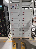 Batterie au lithium LiFePo4 100kWh haute tension 100 ah-1000 Ah Batteries de stockage d'énergie solaire avec protection BMS CAN Communication