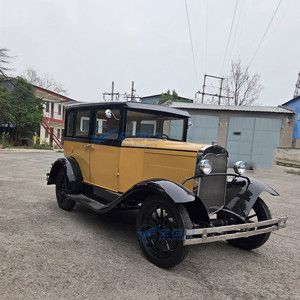 Prix d'usine – Voiturette électrique vintage jaune et noire 5 places, style rétro classique, pour la visite touristique – <span class=keywords><strong>À</strong></span> <span class=keywords><strong>vendre</strong></span> - Product Image 6